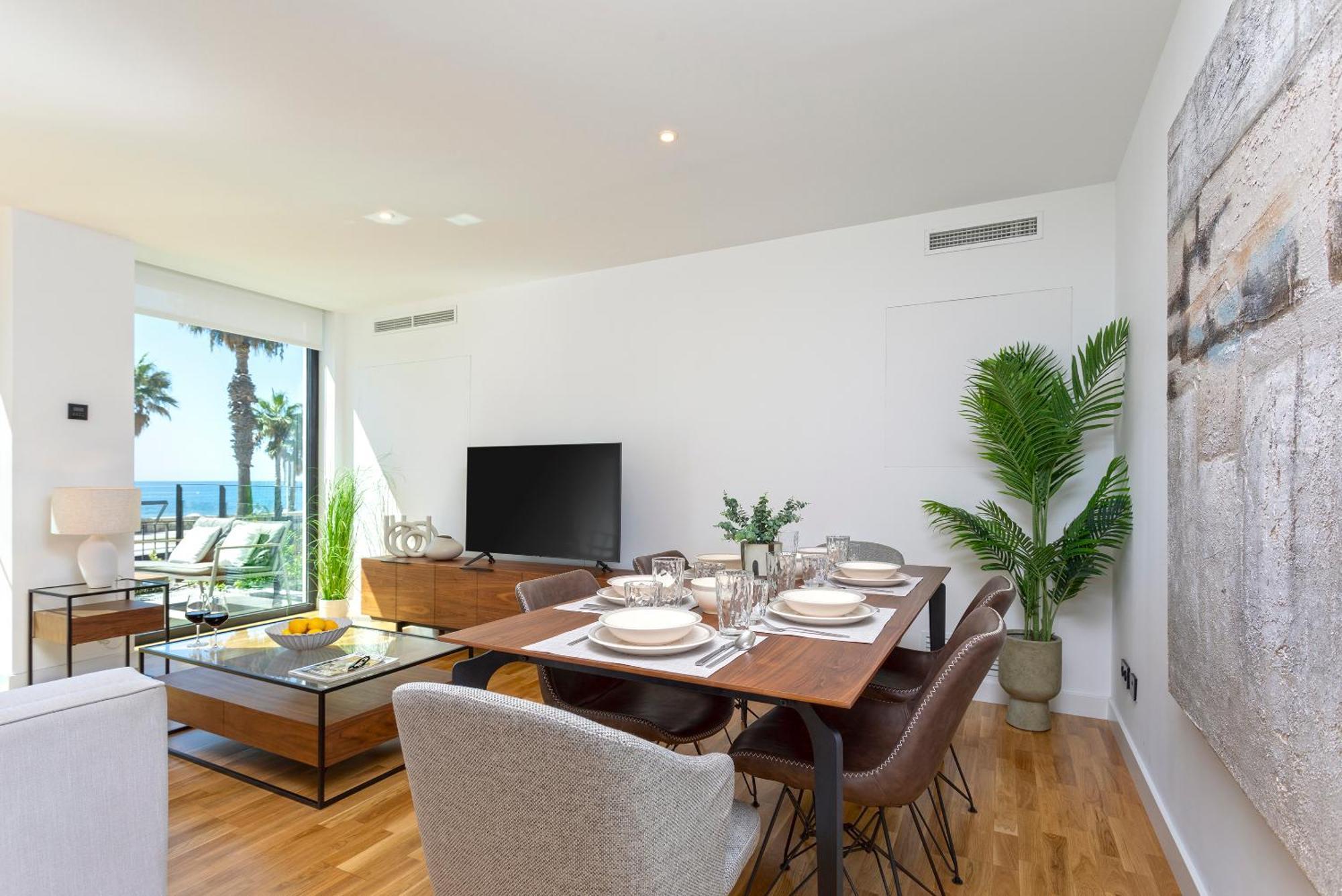Malagueta Beach Front Luxury Apartment By Rent Me مالقة المظهر الخارجي الصورة